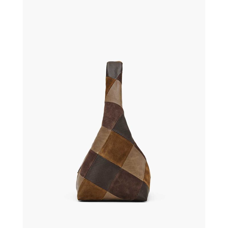 MARC JACOBS The Suede Patchwork Sack Bag image number 2
